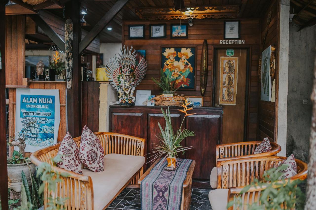 Alam Nusa Bungalow Huts & Spa Lembongan Exterior photo